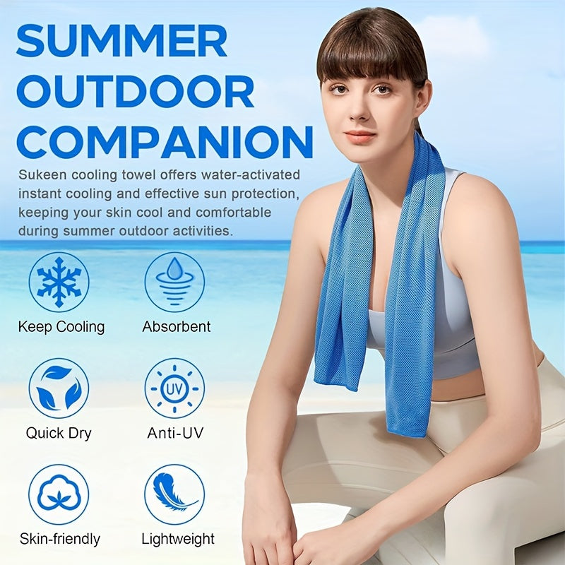 Outdoor Cooling Towel Summer Fitness Sweat Wiping Quick Drying