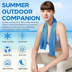 Outdoor Cooling Towel Summer Fitness Sweat Wiping Quick Drying