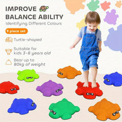 Colorful Balance Stepping Stones for Kids 3-8