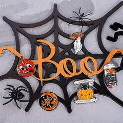 Halloween Ghost Brooch Enamel Punk Pumpkin Devil Badge Halloween Decorations