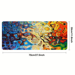 Colorful Gaming Mouse Large Rubber Base Mousepad For Work Gaming