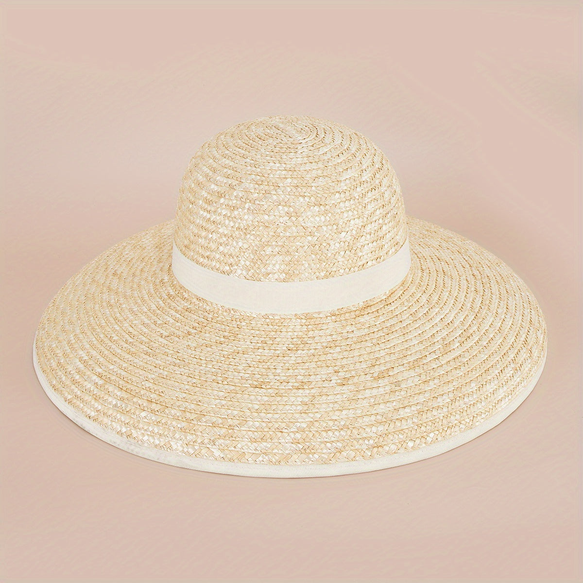 Big Brim Straw Hat Men Women Summer Beach French Sun Hat