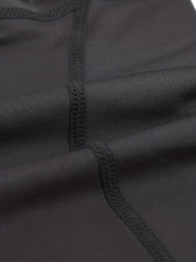Men's Quick Dry Compression Boxers - Solid Breathable Stretch S