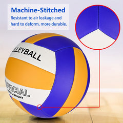 Durable No 5 Volleyball TPU Material for Training Competition