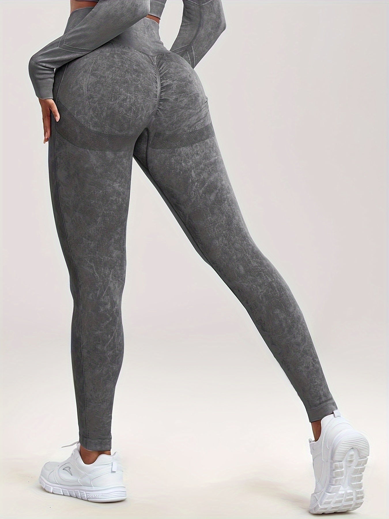 Tie Dye Seamless Yoga Pants High Stretch Leggings Women's Activewear