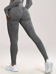 Tie Dye Seamless Yoga Pants High Stretch Leggings Women's Activewear