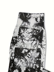 Tie Dye High Waist Yoga Leggings for Women