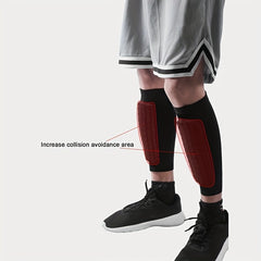 Soccer Shin Guard Shin Pads Honeycomb Pad Support Protector Size Up