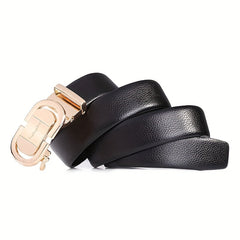 Men's Automatic Buckle Belt Wedding Party Business