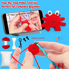 Crochet Kit For Beginners Learn To Crochet Kits For Adults