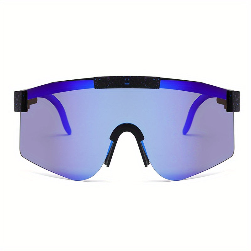 Y2K Sports Sunglasses Full Wrap Around Shield Glasses UV400
