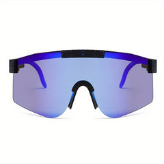Y2K Sports Sunglasses Full Wrap Around Shield Glasses UV400