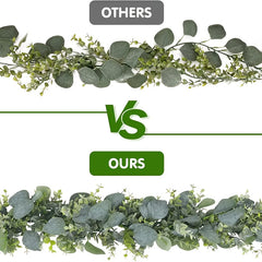 Silvery Dollar Eucalyptus Vine for Wedding Home Outdoor Decor
