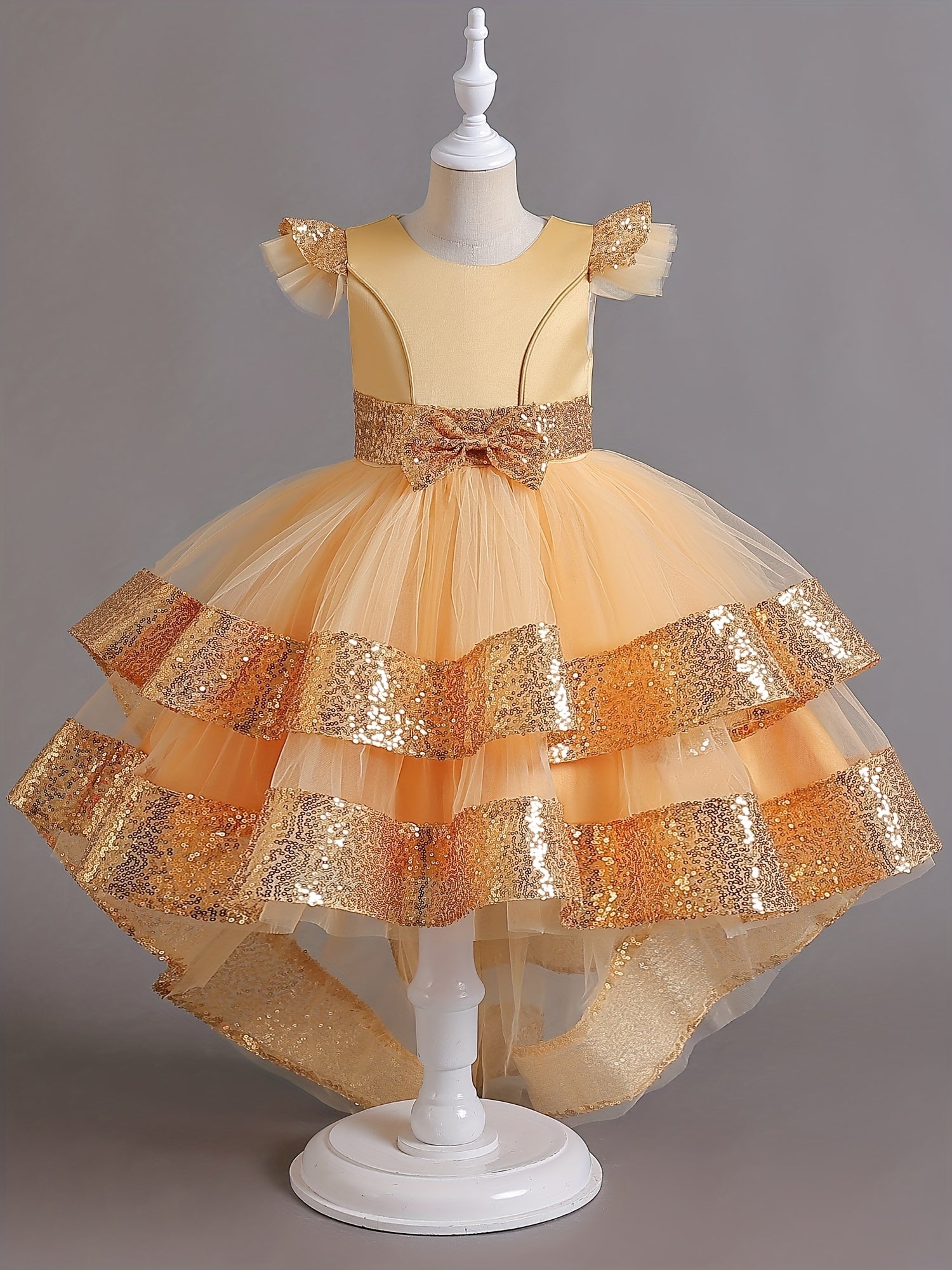 Tulle Princess Dress with Sequin for Girls - Party Birthday Halloween