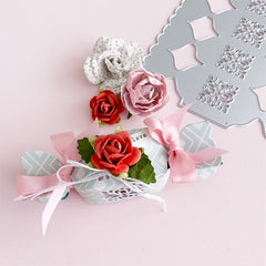 3D Embossing Metal Cutting Dies Candy Shape Gift Package Box Stencil