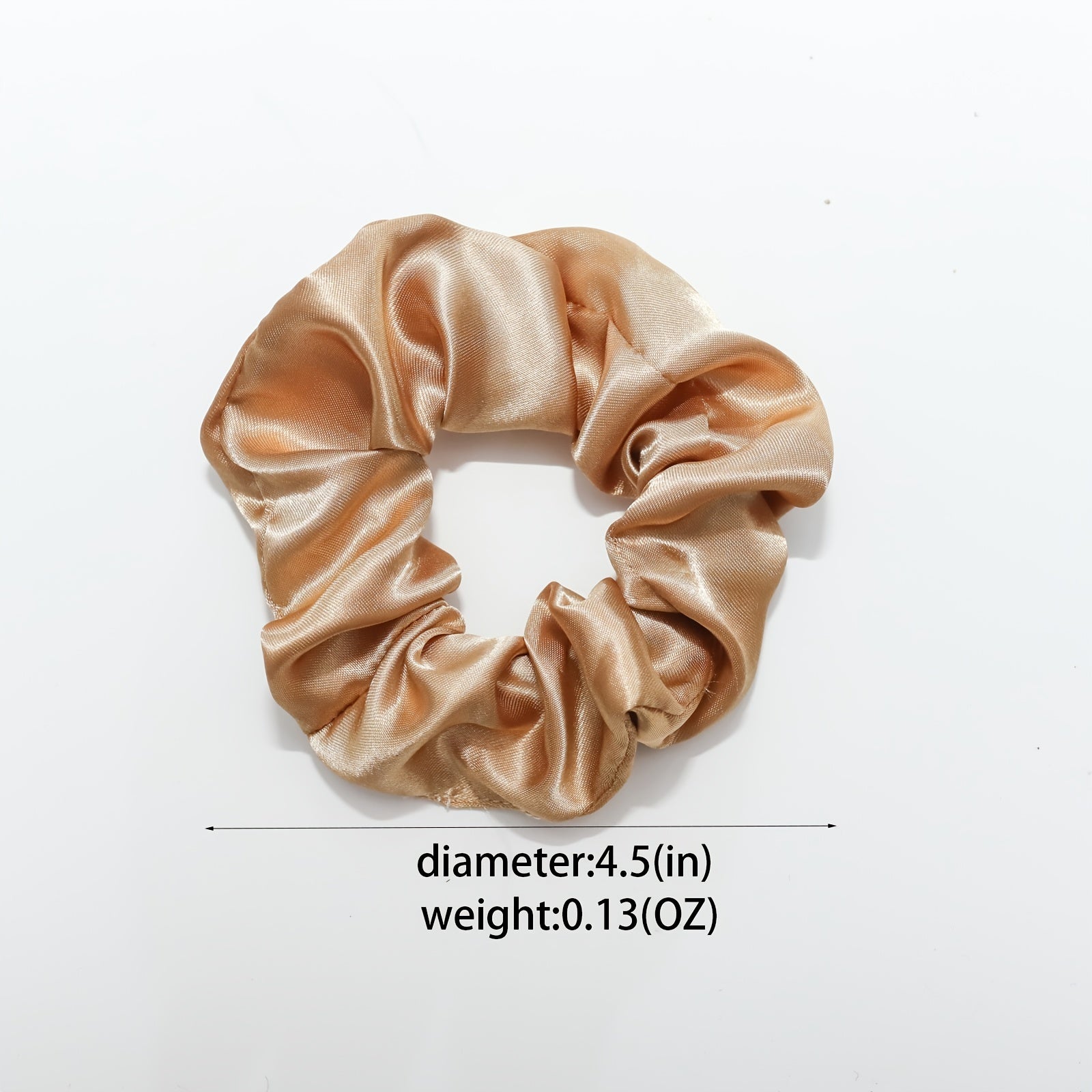 30pcs Solid Stain Hair Scrunchies for Women Girls - Soft Silk Scrunchie