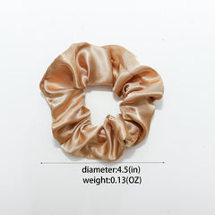 30pcs Solid Stain Hair Scrunchies for Women Girls - Soft Silk Scrunchie