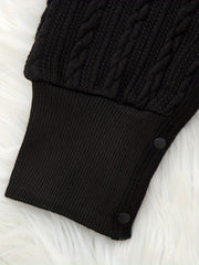 Newborn Baby Girl Cotton Knit Sweater Bodysuit