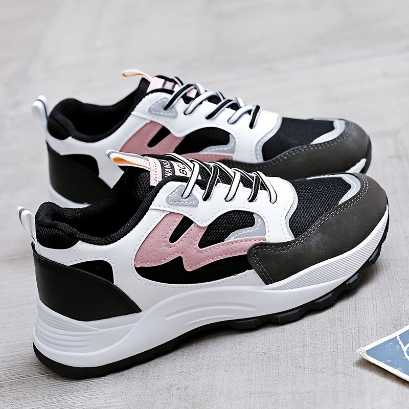 Thick Bottom Mesh Breathable Chunky Sneakers