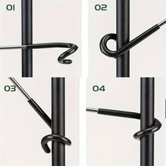 2pcs Outdoor Stainless Steel U Shaped Lamp Holder Hook