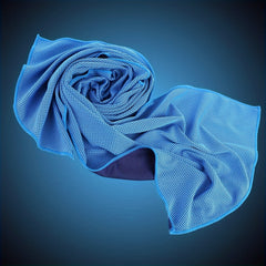 2pcs Superfiber Cooling Towels for Yoga Running Fitness Golf Camping
