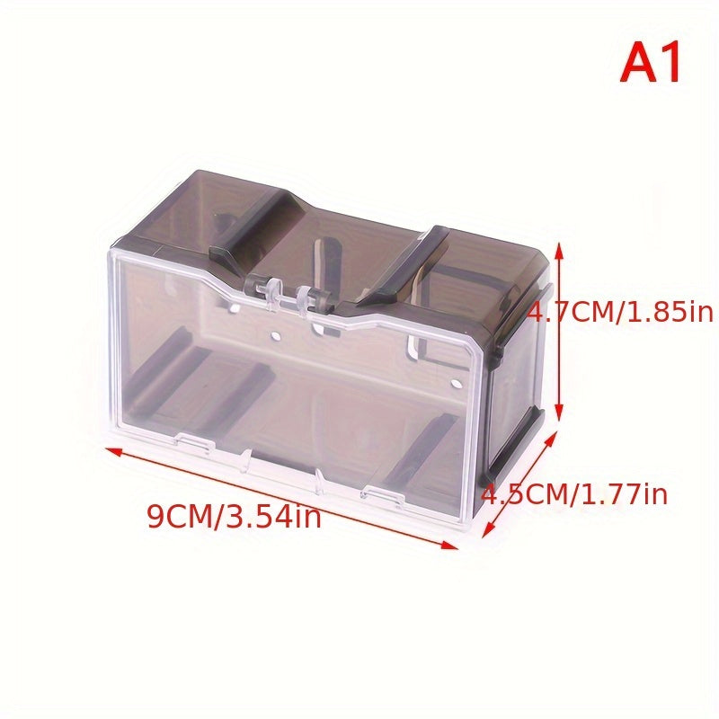 1pc Transparent Car Model Storage Box ABS Display Box