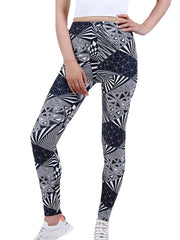 Geometric Print Cropped Comfortable Pants