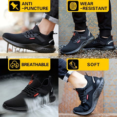 Men's Breathable Work Shoes Lightweight Durable Working Shoes