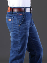 Men's Regular Denim Jeans With Pockets