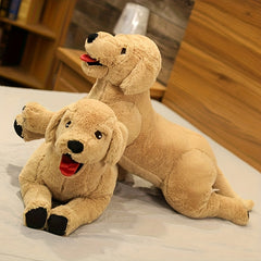 Giant Labrador Plush Toy Soft Stuffed Animal Dog Large Size Throw Pillow