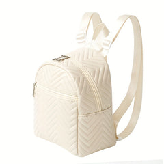 Mini Chevron Kids Backpack Large Capacity Outdoor Double Shoulder Bag