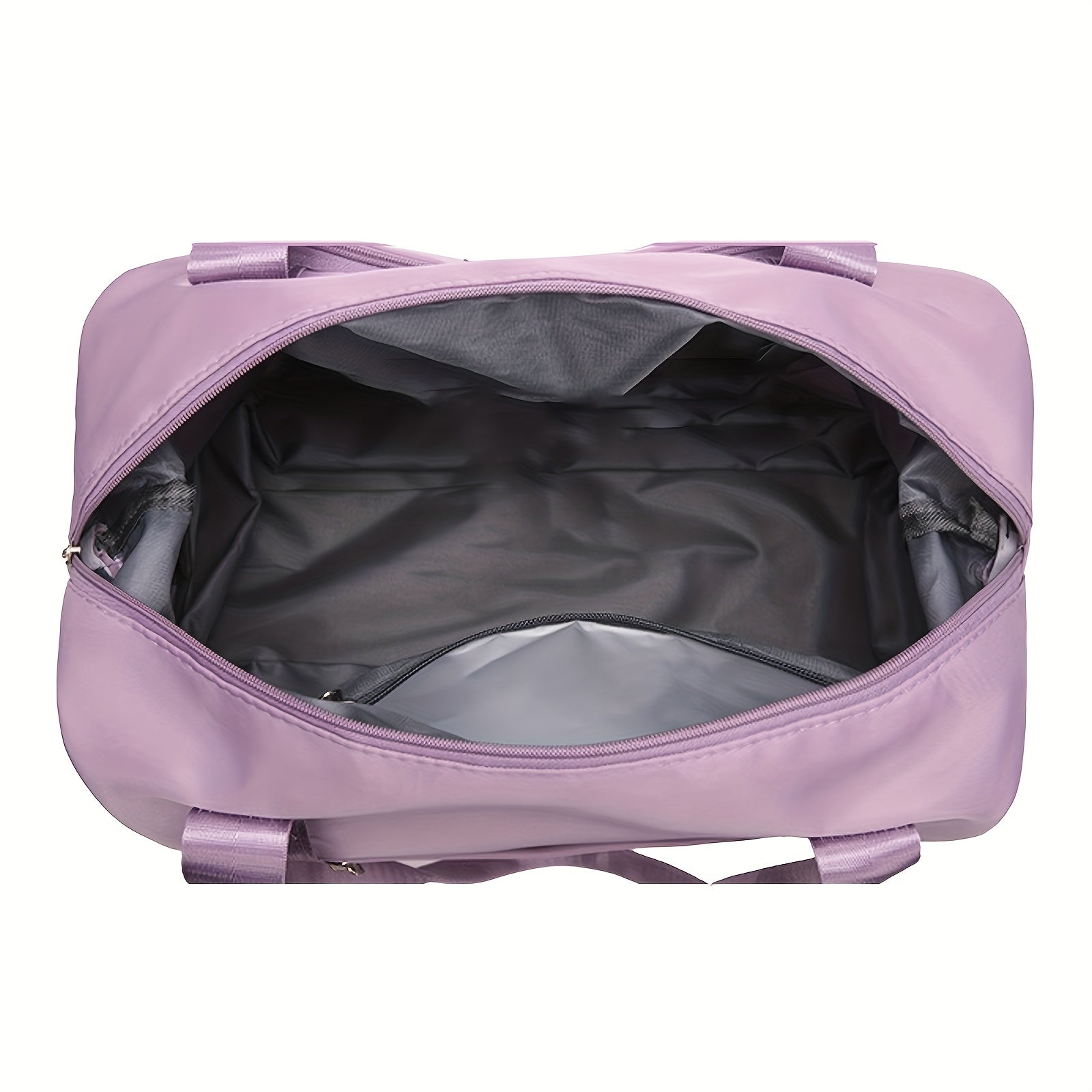Purple Mommy Tote Bag Durable Travel Organizer for Diapers & Bottles