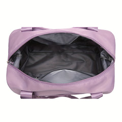 Purple Mommy Tote Bag Durable Travel Organizer for Diapers & Bottles
