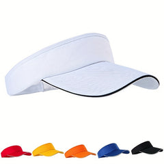 Unisex Summer Visor Hat Lightweight Casual Adjustable Sport Golf Tennis Cap
