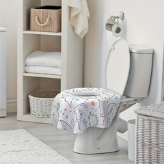 10pcs Disposable Toilet Seat Covers Waterproof Extra Large Portable Travel Essen