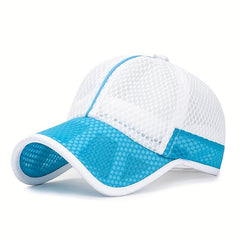 Boys Casual Mesh Baseball Cap Sun Protection Quick Dry Cap