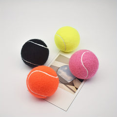 4pcs High Elastic Rubber Tennis Balls for Beginners Practicing Outdoor Sports