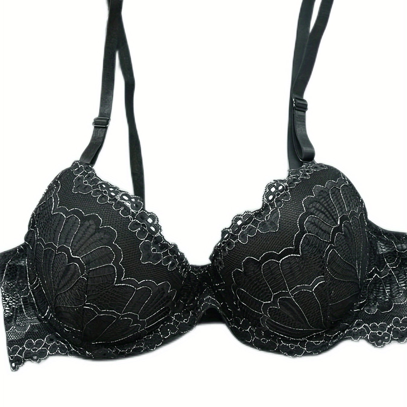Lace Push Up Bra Comfortable & Breathable Women's Intimates