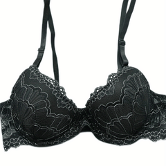 Lace Push Up Bra Comfortable & Breathable Women's Intimates