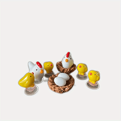 3D Chicken Hole Shoe Charms DIY Shoe Decoration 4Pcs Set 7Pcs Set