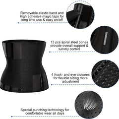 Breathable Waist Trainer Belt Tummy Control Wrap Cincher Shapewear
