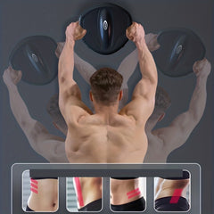 Silent 4-Wheel Abdominal Trainer for Core Strength