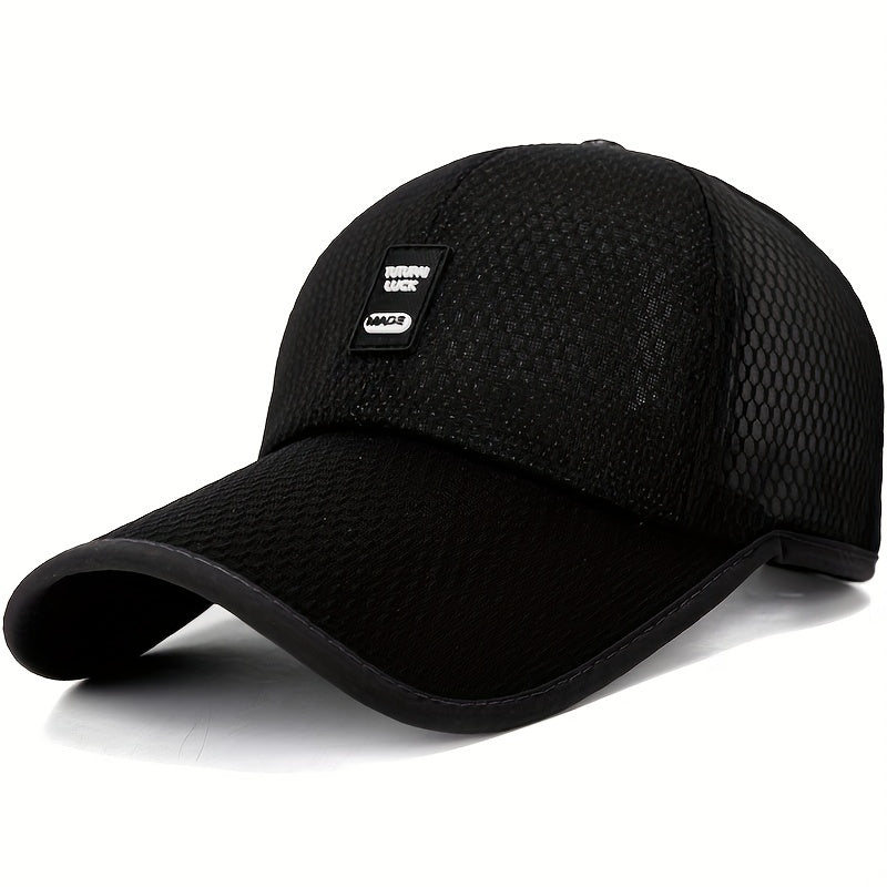 Men's Outdoor Sun Protection Visor Hat Fishing Sun Baseball Cap