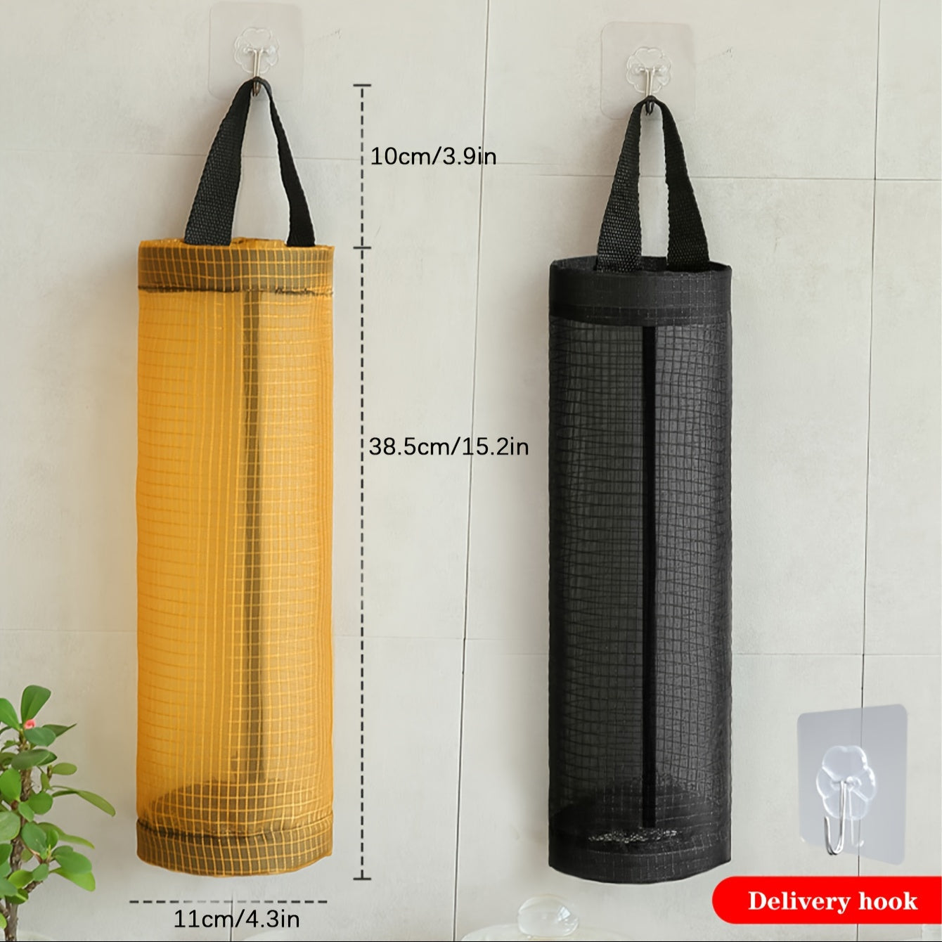 Wall Hanging Bag Kitchen Garbage Bag Storage Box