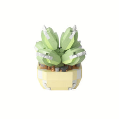Succulent Cactus Building Blocks Bouquet Puzzle Toy