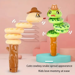 Whistle Twisting Snake Toy Decompressing Swing Force Control Balance