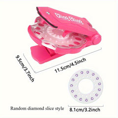 Sparkling Simulated Diamond Hair Clip DIY Kit, Luster Series