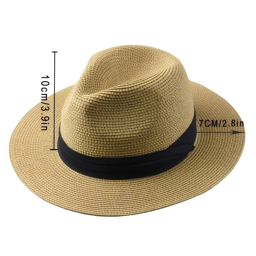Breathable Sunshade Cowboy Hat for Outdoor Activities