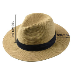 Breathable Sunshade Cowboy Hat for Outdoor Activities