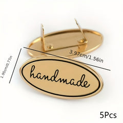 5pcs DIY Bag Hardware Decorative Signs